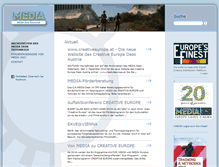 Tablet Screenshot of mediadeskaustria.eu